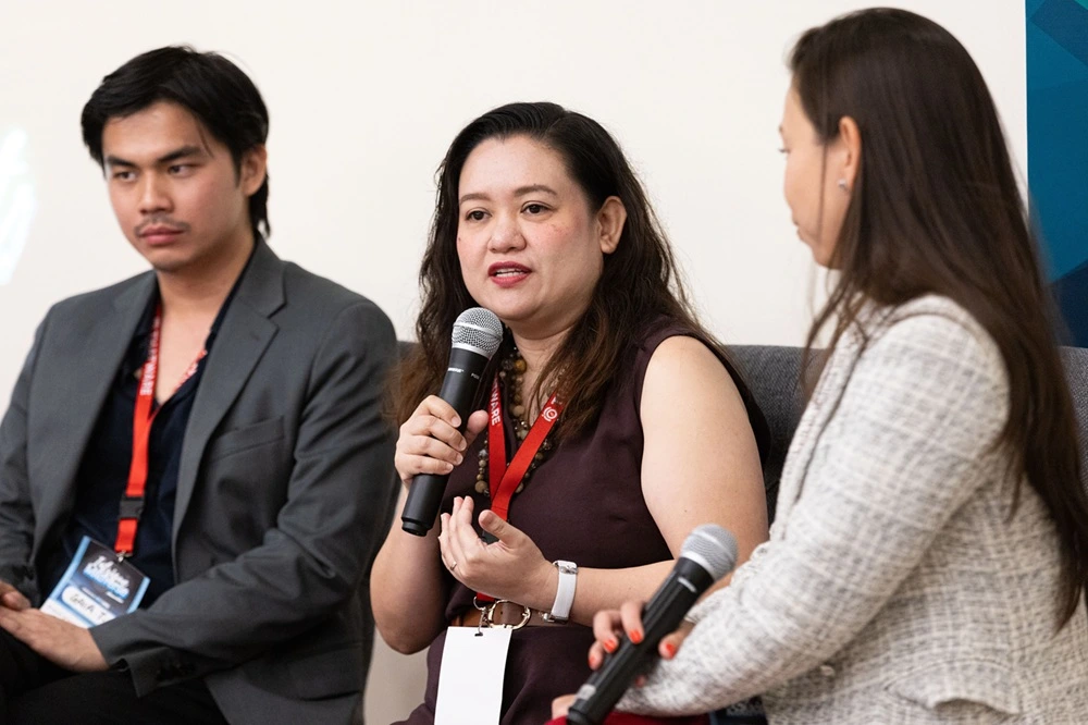 Andrea Toribio as a panelist